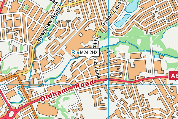 M24 2HX map - OS VectorMap District (Ordnance Survey) M24 2HX map - OS VectorMap District (Ordnance Survey)