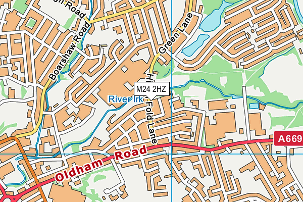 M24 2HZ map - OS VectorMap District (Ordnance Survey) M24 2HZ map - OS VectorMap District (Ordnance Survey)