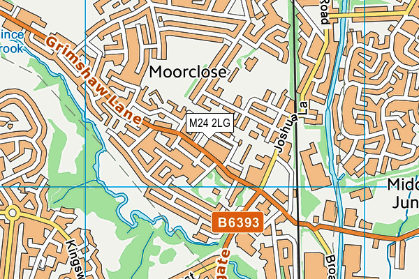 M24 2LG map - OS VectorMap District (Ordnance Survey) M24 2LG map - OS VectorMap District (Ordnance Survey)