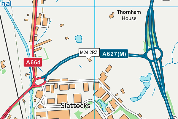 M24 2RZ map - OS VectorMap District (Ordnance Survey) M24 2RZ map - OS VectorMap District (Ordnance Survey)