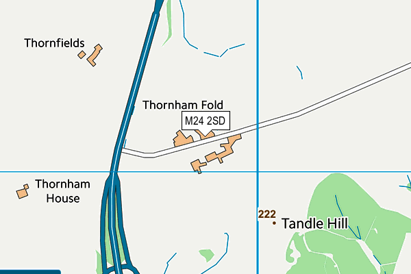 M24 2SD map - OS VectorMap District (Ordnance Survey) M24 2SD map - OS VectorMap District (Ordnance Survey)