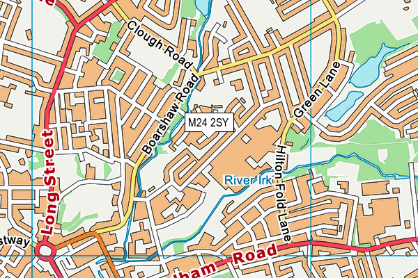 M24 2SY map - OS VectorMap District (Ordnance Survey) M24 2SY map - OS VectorMap District (Ordnance Survey)