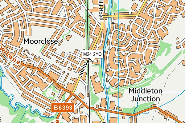 M24 2YQ map - OS VectorMap District (Ordnance Survey) M24 2YQ map - OS VectorMap District (Ordnance Survey)