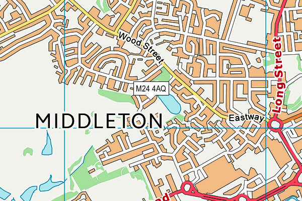 M24 4AQ map - OS VectorMap District (Ordnance Survey) M24 4AQ map - OS VectorMap District (Ordnance Survey)