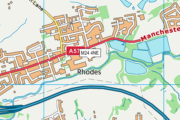 M24 4NE map - OS VectorMap District (Ordnance Survey) M24 4NE map - OS VectorMap District (Ordnance Survey)