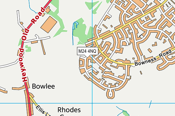 M24 4NQ map - OS VectorMap District (Ordnance Survey) M24 4NQ map - OS VectorMap District (Ordnance Survey)