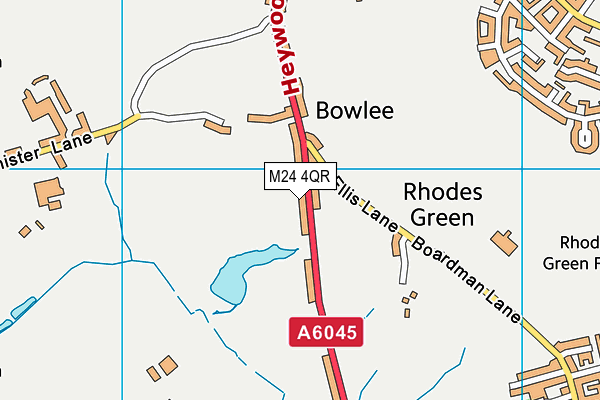 M24 4QR map - OS VectorMap District (Ordnance Survey) M24 4QR map - OS VectorMap District (Ordnance Survey)