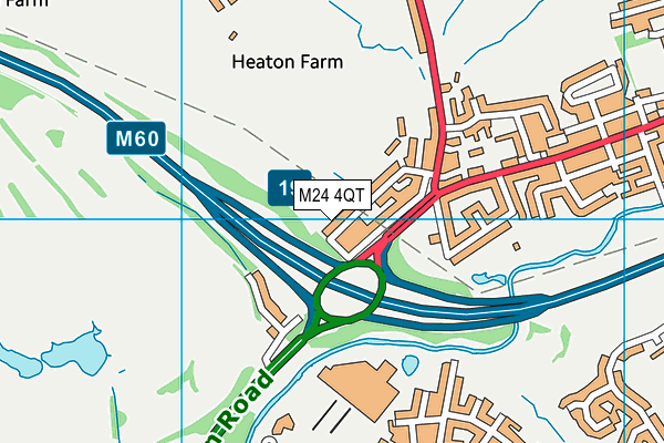 M24 4QT map - OS VectorMap District (Ordnance Survey) M24 4QT map - OS VectorMap District (Ordnance Survey)