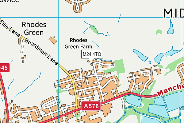 M24 4TQ map - OS VectorMap District (Ordnance Survey) M24 4TQ map - OS VectorMap District (Ordnance Survey)