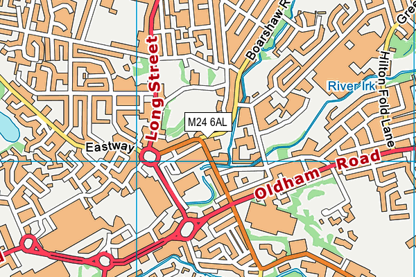 M24 6AL map - OS VectorMap District (Ordnance Survey) M24 6AL map - OS VectorMap District (Ordnance Survey)