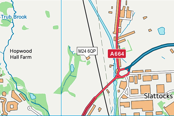 M24 6QP map - OS VectorMap District (Ordnance Survey) M24 6QP map - OS VectorMap District (Ordnance Survey)