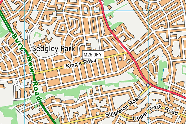 M25 0FY map - OS VectorMap District (Ordnance Survey) M25 0FY map - OS VectorMap District (Ordnance Survey)