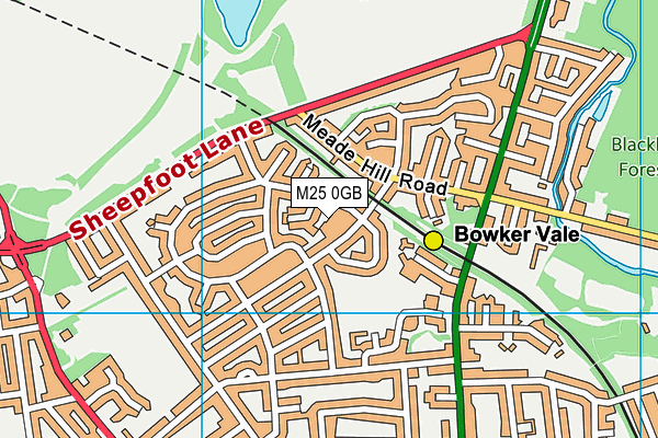 M25 0GB map - OS VectorMap District (Ordnance Survey) M25 0GB map - OS VectorMap District (Ordnance Survey)