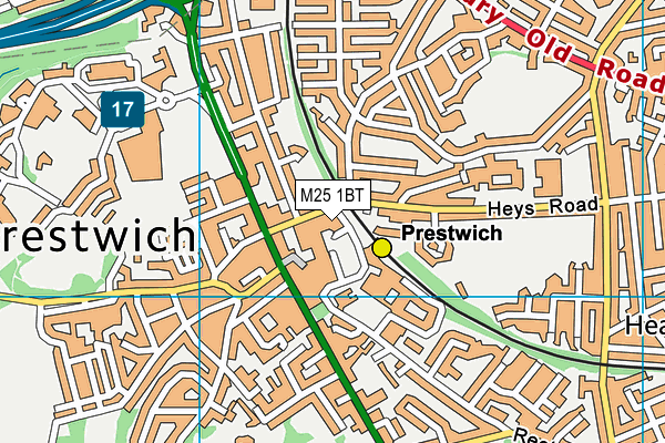 M25 1BT map - OS VectorMap District (Ordnance Survey) M25 1BT map - OS VectorMap District (Ordnance Survey)