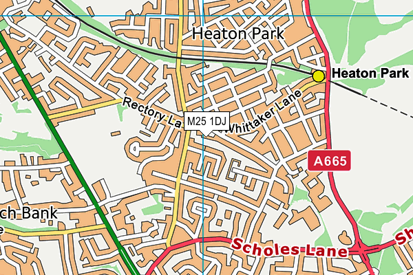 M25 1DJ map - OS VectorMap District (Ordnance Survey) M25 1DJ map - OS VectorMap District (Ordnance Survey)