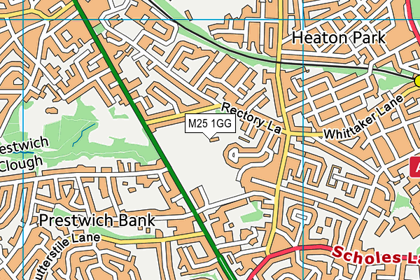 M25 1GG map - OS VectorMap District (Ordnance Survey) M25 1GG map - OS VectorMap District (Ordnance Survey)