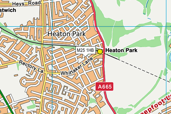 M25 1HB map - OS VectorMap District (Ordnance Survey) M25 1HB map - OS VectorMap District (Ordnance Survey)