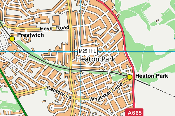 M25 1HL map - OS VectorMap District (Ordnance Survey) M25 1HL map - OS VectorMap District (Ordnance Survey)
