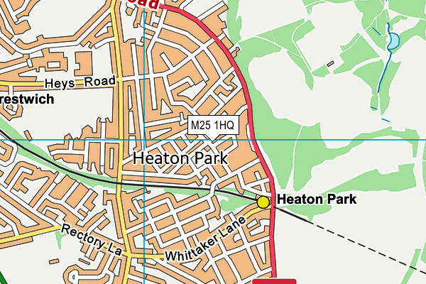 M25 1HQ map - OS VectorMap District (Ordnance Survey) M25 1HQ map - OS VectorMap District (Ordnance Survey)