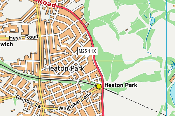 M25 1HX map - OS VectorMap District (Ordnance Survey) M25 1HX map - OS VectorMap District (Ordnance Survey)