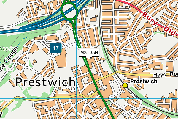 M25 3AN map - OS VectorMap District (Ordnance Survey) M25 3AN map - OS VectorMap District (Ordnance Survey)
