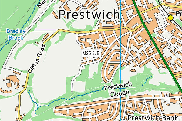 M25 3JE map - OS VectorMap District (Ordnance Survey) M25 3JE map - OS VectorMap District (Ordnance Survey)