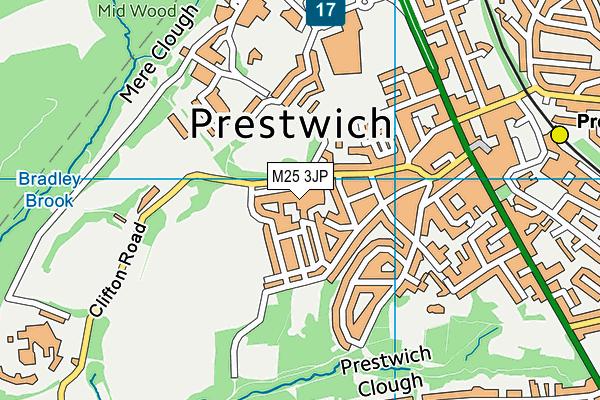 M25 3JP map - OS VectorMap District (Ordnance Survey) M25 3JP map - OS VectorMap District (Ordnance Survey)