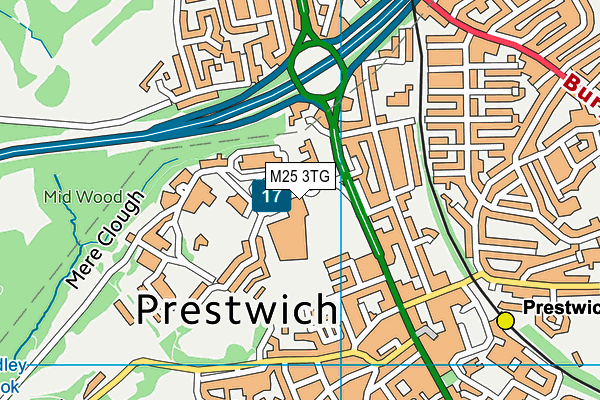 M25 3TG map - OS VectorMap District (Ordnance Survey) M25 3TG map - OS VectorMap District (Ordnance Survey)