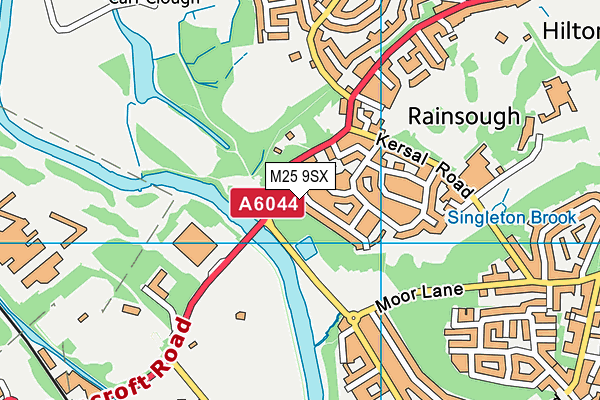 M25 9SX map - OS VectorMap District (Ordnance Survey) M25 9SX map - OS VectorMap District (Ordnance Survey)