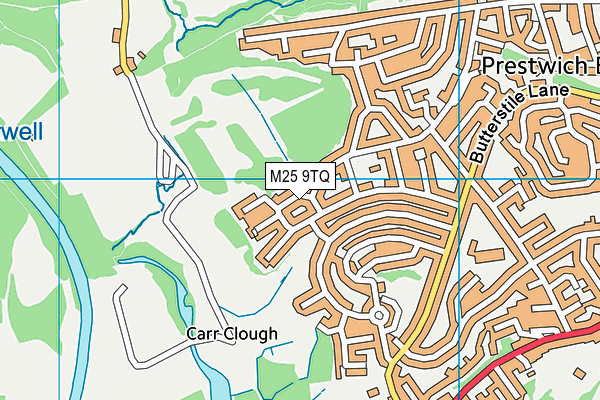 M25 9TQ map - OS VectorMap District (Ordnance Survey) M25 9TQ map - OS VectorMap District (Ordnance Survey)