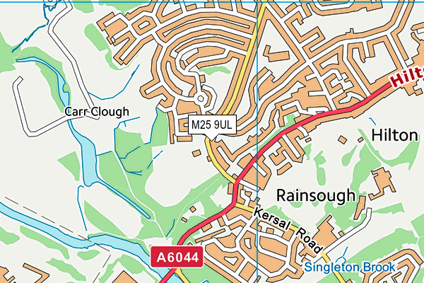 M25 9UL map - OS VectorMap District (Ordnance Survey) M25 9UL map - OS VectorMap District (Ordnance Survey)