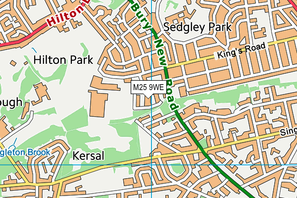 M25 9WE map - OS VectorMap District (Ordnance Survey) M25 9WE map - OS VectorMap District (Ordnance Survey)