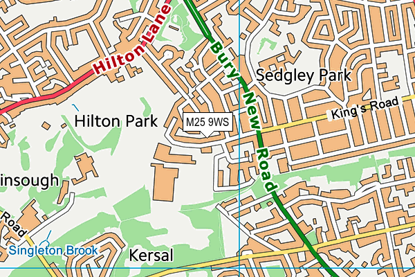 M25 9WS map - OS VectorMap District (Ordnance Survey) M25 9WS map - OS VectorMap District (Ordnance Survey)
