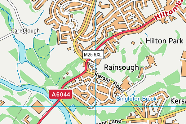 M25 9XL map - OS VectorMap District (Ordnance Survey) M25 9XL map - OS VectorMap District (Ordnance Survey)