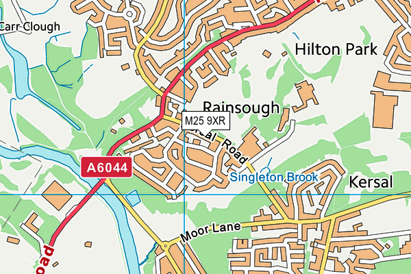 M25 9XR map - OS VectorMap District (Ordnance Survey) M25 9XR map - OS VectorMap District (Ordnance Survey)