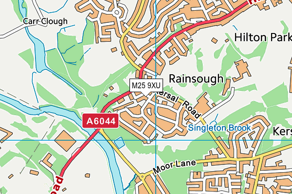 M25 9XU map - OS VectorMap District (Ordnance Survey) M25 9XU map - OS VectorMap District (Ordnance Survey)