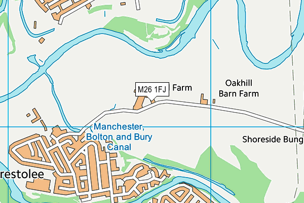 M26 1FJ map - OS VectorMap District (Ordnance Survey) M26 1FJ map - OS VectorMap District (Ordnance Survey)
