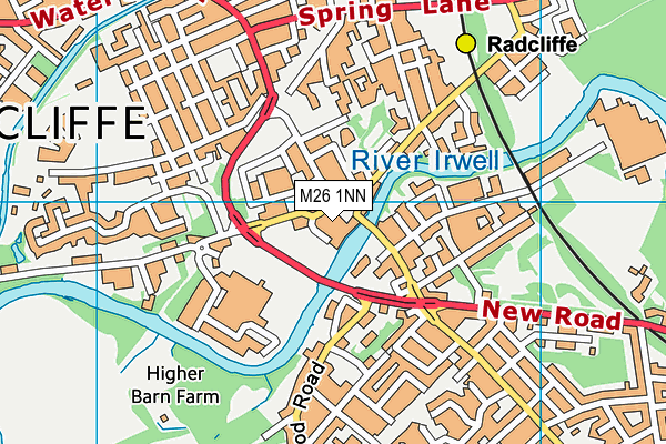 M26 1NN map - OS VectorMap District (Ordnance Survey) M26 1NN map - OS VectorMap District (Ordnance Survey)
