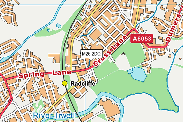 M26 2DQ map - OS VectorMap District (Ordnance Survey) M26 2DQ map - OS VectorMap District (Ordnance Survey)