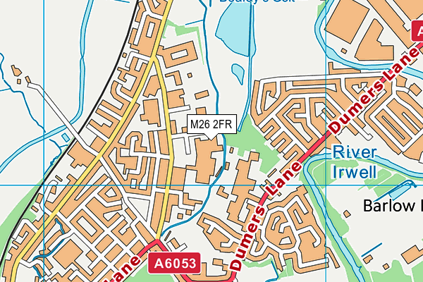 M26 2FR map - OS VectorMap District (Ordnance Survey) M26 2FR map - OS VectorMap District (Ordnance Survey)