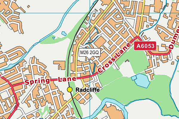 M26 2GQ map - OS VectorMap District (Ordnance Survey) M26 2GQ map - OS VectorMap District (Ordnance Survey)