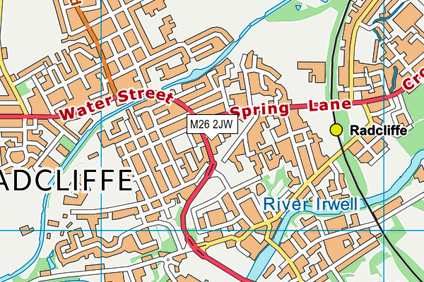 M26 2JW map - OS VectorMap District (Ordnance Survey) M26 2JW map - OS VectorMap District (Ordnance Survey)
