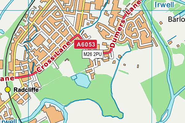 M26 2PU map - OS VectorMap District (Ordnance Survey) M26 2PU map - OS VectorMap District (Ordnance Survey)