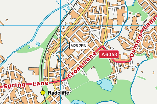 M26 2RN map - OS VectorMap District (Ordnance Survey) M26 2RN map - OS VectorMap District (Ordnance Survey)