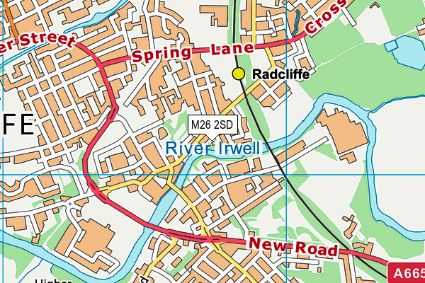M26 2SD map - OS VectorMap District (Ordnance Survey) M26 2SD map - OS VectorMap District (Ordnance Survey)