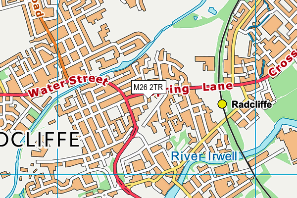 M26 2TR map - OS VectorMap District (Ordnance Survey) M26 2TR map - OS VectorMap District (Ordnance Survey)