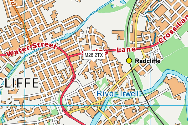 M26 2TX map - OS VectorMap District (Ordnance Survey) M26 2TX map - OS VectorMap District (Ordnance Survey)