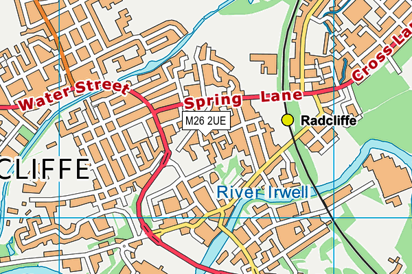 M26 2UE map - OS VectorMap District (Ordnance Survey) M26 2UE map - OS VectorMap District (Ordnance Survey)