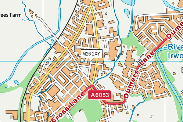 M26 2XY map - OS VectorMap District (Ordnance Survey) M26 2XY map - OS VectorMap District (Ordnance Survey)
