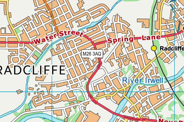M26 3AQ map - OS VectorMap District (Ordnance Survey) M26 3AQ map - OS VectorMap District (Ordnance Survey)